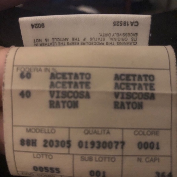 Men’s Bally Leather Bomber Jacket - Picture 10 of 12